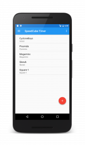 اسکرین شات 2 برنامه SpeedCube Timer - Rubik Chrono