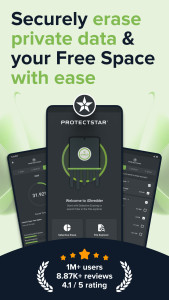 اسکرین شات 1 برنامه Data Eraser - iShredder