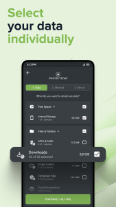 اسکرین شات 6 برنامه Data Eraser - iShredder