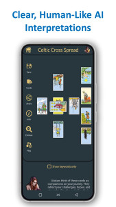 اسکرین شات 3 برنامه Mysterious Tarot – AI Tarot