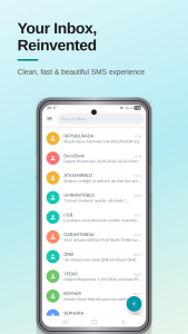 اسکرین شات 1 برنامه Messages: SMS & MMS
