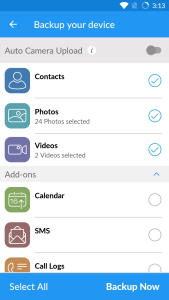 اسکرین شات 2 برنامه IDrive Online Backup
