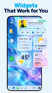 اسکرین شات 2 برنامه Computer Launcher Pro