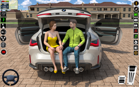 اسکرین شات 2 بازی US Car Driving - Car Games