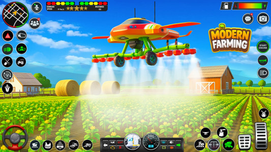 اسکرین شات 4 بازی Grand Tractor Farming Games