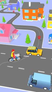اسکرین شات 4 بازی Pizza Delivery Game: Bike Game