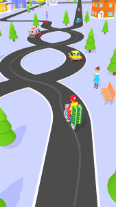 اسکرین شات 7 بازی Pizza Delivery Game: Bike Game