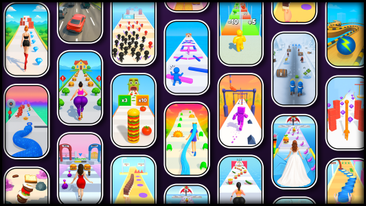 اسکرین شات 1 بازی Mini Games: Run And Win
