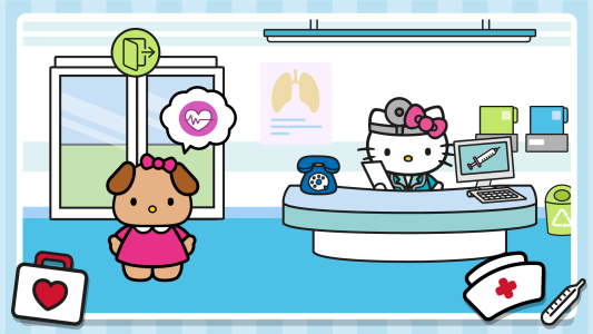اسکرین شات 1 بازی Hello Kitty: Kids Hospital