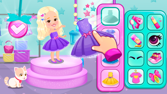 اسکرین شات 2 بازی Like Nastya: Party Time