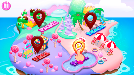 اسکرین شات 4 بازی Like Nastya: Party Time