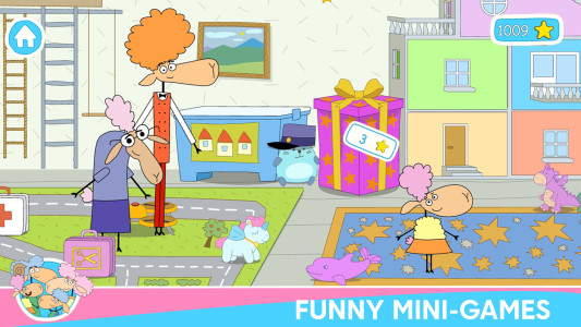 اسکرین شات 8 بازی Sheep's Hotel: Funny Dollhouse