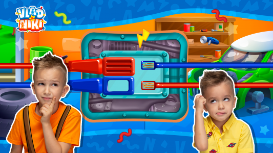 اسکرین شات 6 بازی Vlad and Niki: Car Service