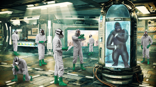 اسکرین شات 6 برنامه Dinosaur Rampage Attack Games