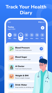اسکرین شات 4 برنامه Health App: Mood Tracker