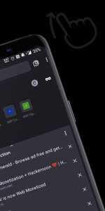 اسکرین شات 2 برنامه Puma Browser: private local Ai