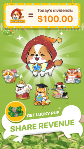 اسکرین شات 2 بازی Puppy Town - Merge & Win