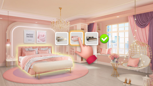 اسکرین شات 2 بازی Sweet Home : Design & Blast