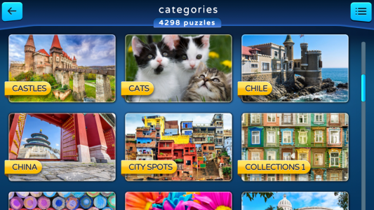 اسکرین شات 2 بازی PuzzleMaster Jigsaw Puzzles