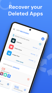 اسکرین شات 1 برنامه App Recovery: Restore Deleted