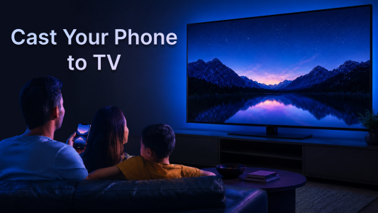 اسکرین شات 1 برنامه Projector: HD Screen Mirroring