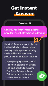 اسکرین شات 2 برنامه Question.AI - Chatbot&Math AI