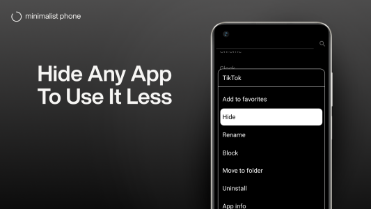 اسکرین شات 5 برنامه minimalist phone® - Launcher