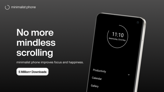 اسکرین شات 1 برنامه minimalist phone® - Launcher