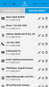 اسکرین شات 4 برنامه QR & Barcode Scanner