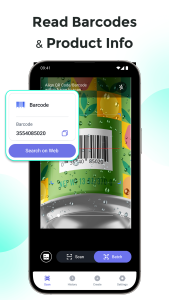 اسکرین شات 3 برنامه QR Scanner, Barcode Reader
