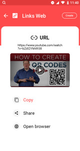 اسکرین شات 6 برنامه QR Code Lite & Barcode Scanner