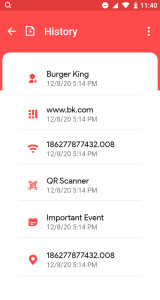 اسکرین شات 4 برنامه QR Code Lite & Barcode Scanner