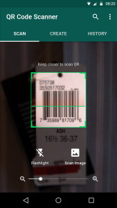 اسکرین شات 2 برنامه QR & Barcode Scanner - QR Scan