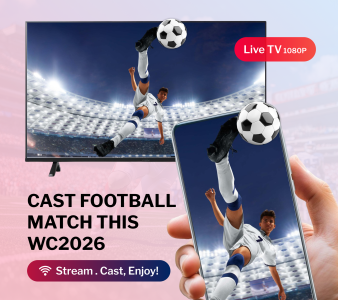 اسکرین شات 1 برنامه Projector: Cast Football on TV