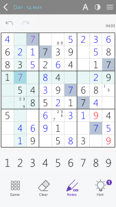 اسکرین شات 4 بازی Sudoku classic