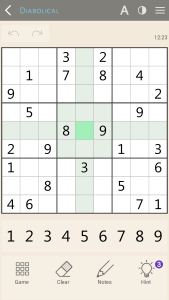 اسکرین شات 2 بازی Sudoku classic