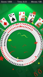 اسکرین شات 3 بازی Pyramid Solitaire