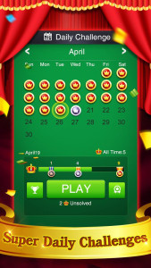 اسکرین شات 2 بازی Pyramid Solitaire