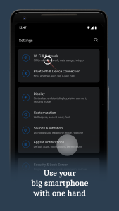 اسکرین شات 1 برنامه Quick Cursor: One-Hand Aid