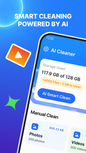 اسکرین شات 1 برنامه AI Cleaner - Storage Cleaner