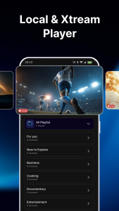 اسکرین شات 3 برنامه IPTV Player - Smart Xtream