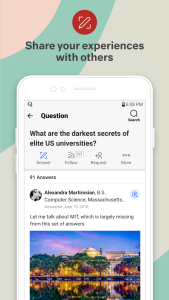 اسکرین شات 4 برنامه Quora: the knowledge platform