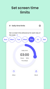 اسکرین شات 2 برنامه Qustodio Parental Control App