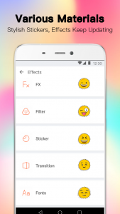اسکرین شات 5 برنامه VivaVideo Lite:Slideshow Maker