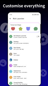 اسکرین شات 7 برنامه Rich Launcher for Android 16