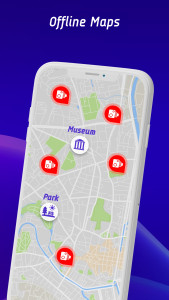 اسکرین شات 4 برنامه Offline Maps, GPS, Speedometer