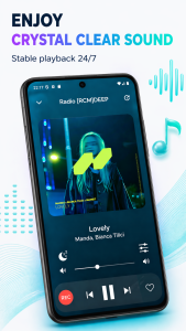 اسکرین شات 4 برنامه Deep House Radio - EDM Music