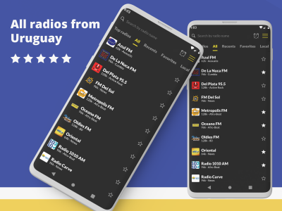 اسکرین شات 1 برنامه Radio Uruguay FM online