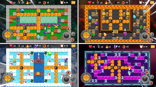اسکرین شات 3 بازی Bomber Battle : Bomb Man Arena