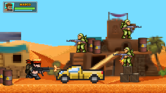 اسکرین شات 6 بازی Metal Attack: Shooting Game